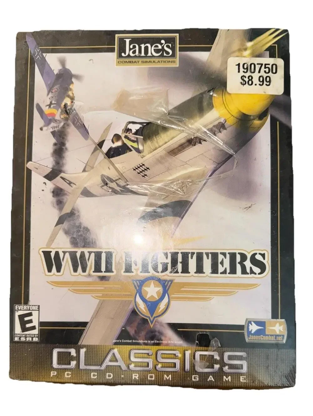 Jane's Combat Simulations: WWII Fighters 1998 For PC Win 95, 98 By EA & Box NEW